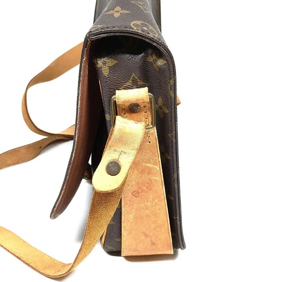 Authentic Louis Vuitton Cartouchiere GM Monogram Shoulder Bag LCMON225-112025 - Picture 4 of 11